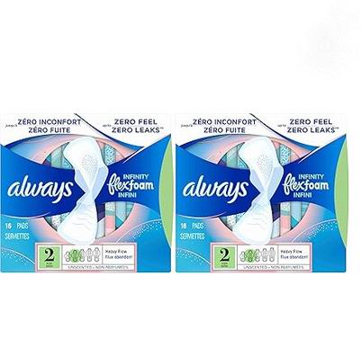 Always Infinity 卫生巾2号 2×16片 9.44加元(原价 10.98加元) Always Infinity 卫生巾2号 2×16片 9.44加元(原价 10.98加元)