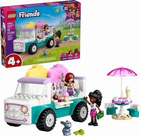 LEGO 乐高 42644 心湖城冰淇淋车 15.18加元（原价 24.99加元）