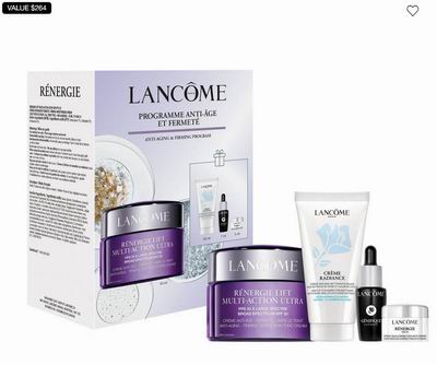 Lancome兰蔻超值装变相4折起+套装8.5折+满送3件套礼包!