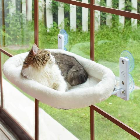  AMOSIJOY 无绳猫窗台/ 猫吊床  带4个强力吸盘 27.19加元（原价 32.99加元）
