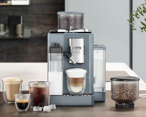  De'Longhi 德龙 Rivelia 全自动意式咖啡机 带磨豆机+奶泡器 1299.99加元（原价 1699.99加元）！3色可选