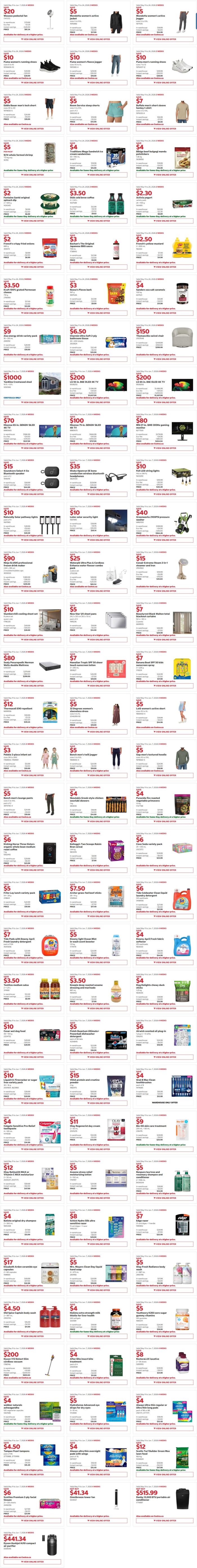 独家!【加西版】Costco店内实拍,有效期至5月17日!网红芝麻酱.99、竹蒸笼.97、护肝片.99、雅顿眼胶.99、水果冰淇淋.99、落地扇.99、Puma鞋.99、杏仁奶.99、牛肉干.99!
