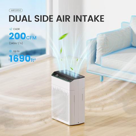 白菜价！MERONTE 大房间空气净化器 64.99加元（原价 399.99加元）