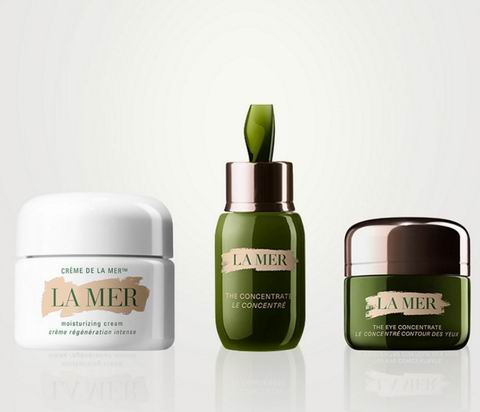 La Mer 海洋之谜经典面霜+浓缩修护精华+浓缩眼霜 600加元（价值 953加元）