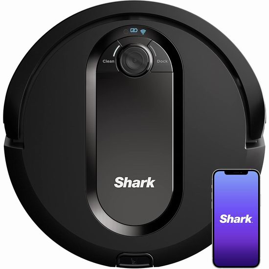  白菜价！翻新 Shark RV990CA EZ Wi-Fi 智能扫地机器人2折 81.91加元包邮！