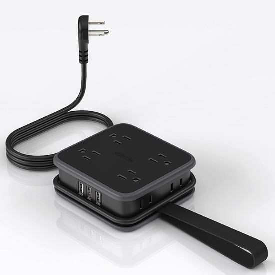  历史新低！NTONPOWER 3 USB充电+8插座 插线板4.5折 13.99加元！