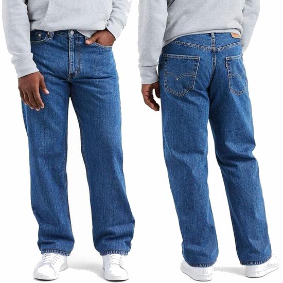  白菜价！历史新低！Levi's 李维斯 550 男式宽松直筒牛仔裤3.1折 29.99加元包邮！2色可选！