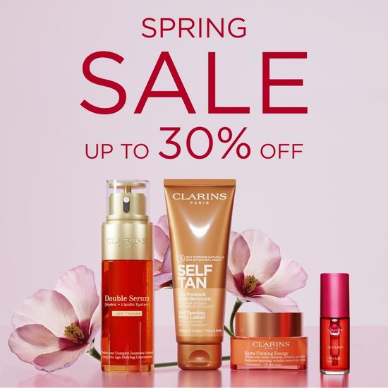 Clarins 娇韵诗春季清仓,指定款单品及超值装7折起+送价值115加元8件套大礼包+无门槛包邮! Clarins 娇韵诗春季清仓,指定款单品及超值装7折起+送价值115加元8件套大礼包+无门槛包邮!