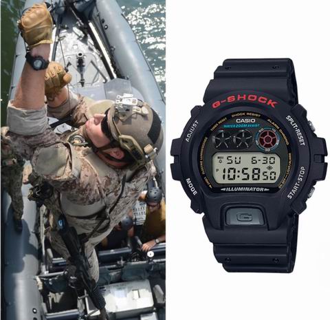  美国海豹队成员及李承协同款！Casio 男式 DW6900-1V G-Shock 经典手表 71.07加元（原价 109.92加元）