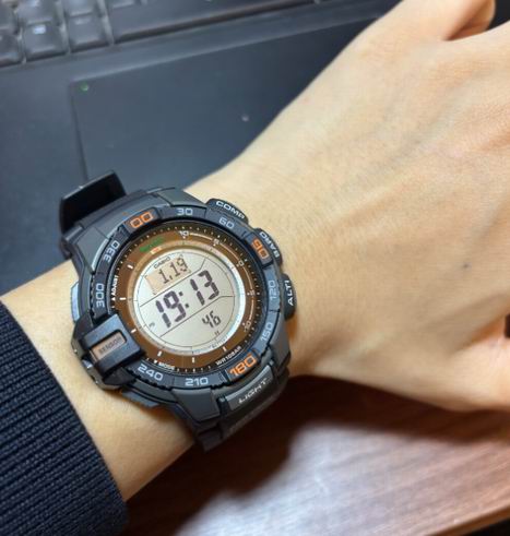 Casio 男式 PRG-270-1 Protrek 三重感应器多功能运动手表 182.6加元(walmart 售价 311.99加元)_加拿大打折网