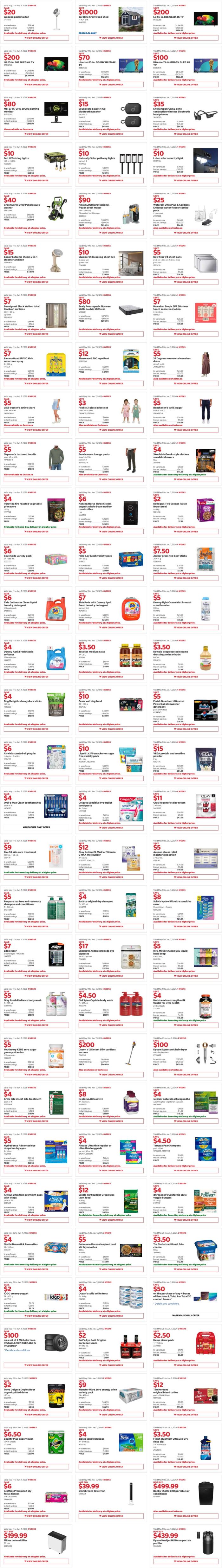 独家!【加东版】Costco店内实拍,有效期至5月31日!大量服饰.97起、有机蜂蜜.99、虾片.99、加拿大夹克.97、玻璃保鲜盒.99、蚊虫止痒器.99、圆筒冰淇淋.99!