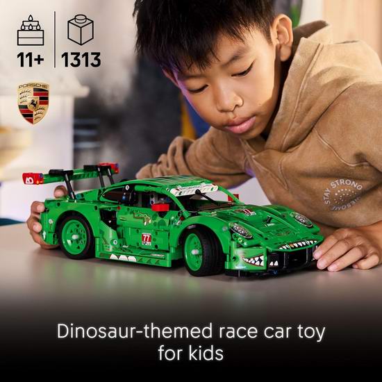 历史新低!LEGO 乐高 42224 机械组 保时捷911 GT3 R Rexy AO赛车(1313pcs)7.3折 139加元包邮! 历史新低!LEGO 乐高 42224 机械组 保时捷911 GT3 R Rexy AO赛车(1313pcs)7.3折 139加元包邮!